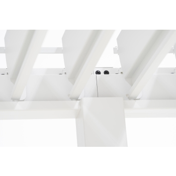 Pergolă de grădină MIRADOR 111 Clasic 3 x 6m alb